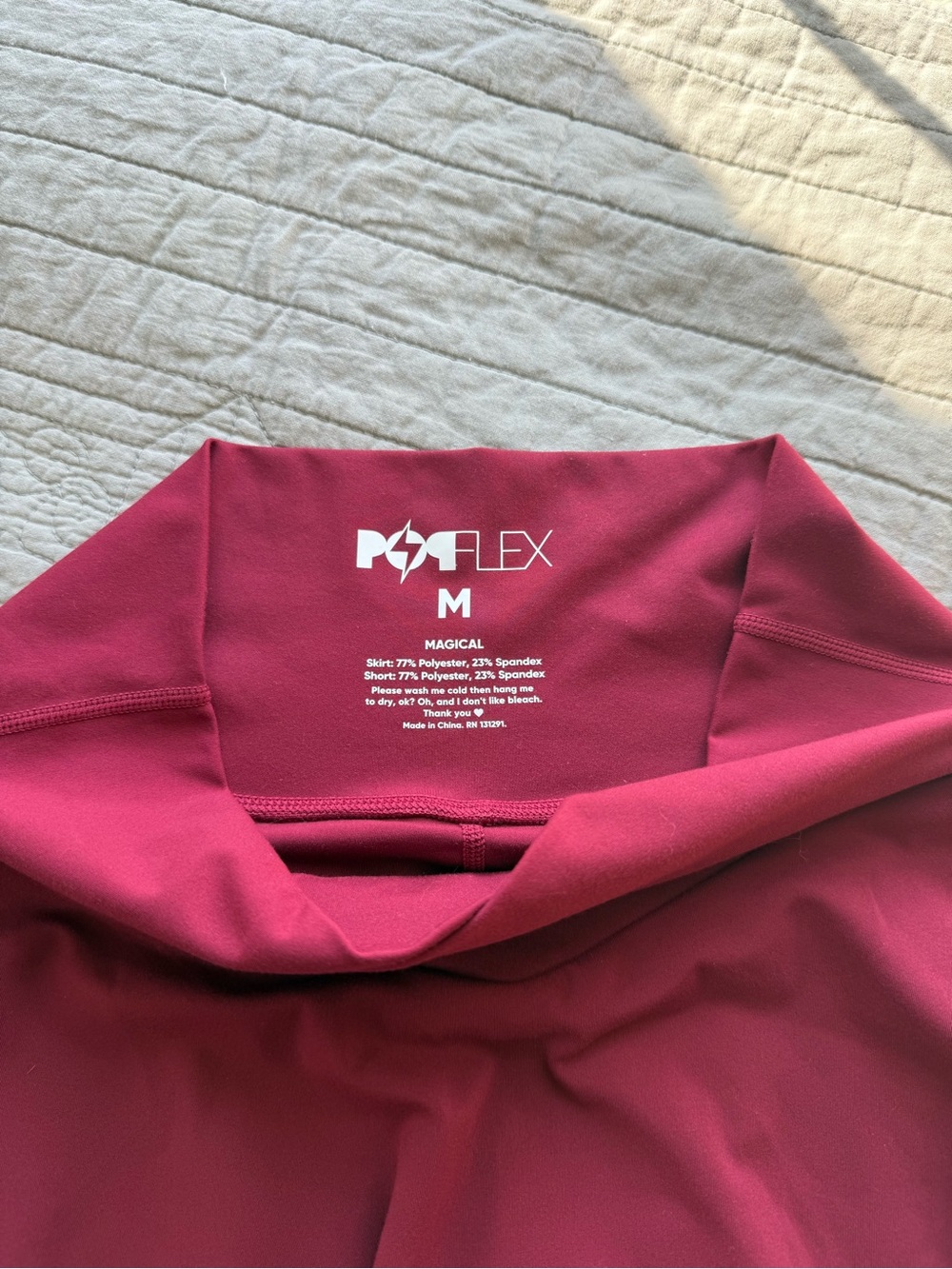 Popflex Athletic Skirt - Picture 2 of 4